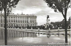 Postales: MADRID - nº 185. PLAZA DE ORIENTE - CIRCULADA - 1960